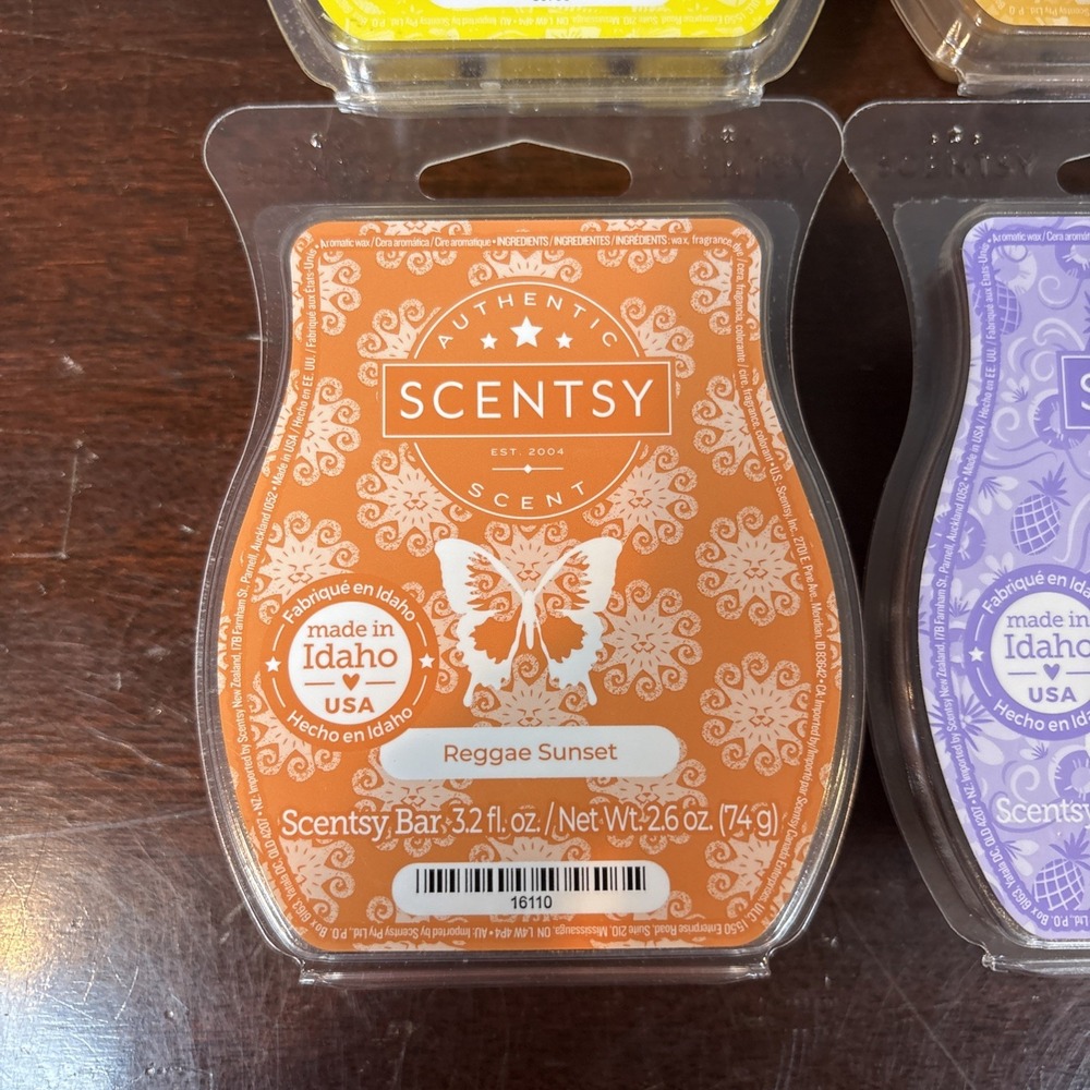 Lot‎ Of 4 Scentsy Wax Bar Collection NEW~SEE PICS - Picture 4 of 6